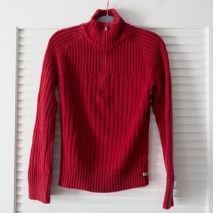 Mock neck sweater